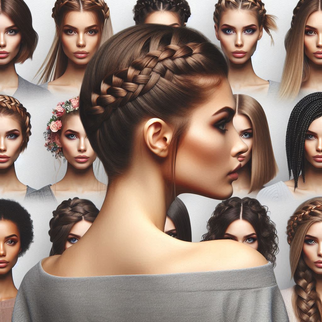 بافت مو برای موهای کوتاه