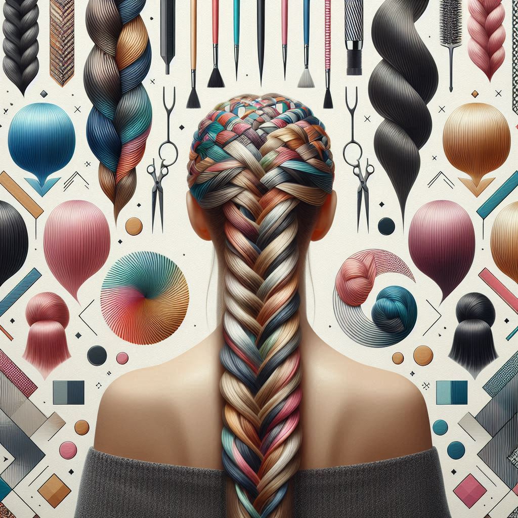 بافت مو با موی اضافه